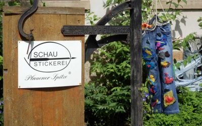Besuch der Plauener Schaustickerei