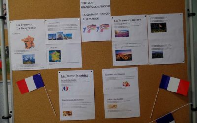 Deutsch – französische Woche an der Kemmlerschule