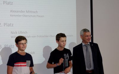 Alexander gewinnt Informatikwettbewerb im Vogtlandkreis